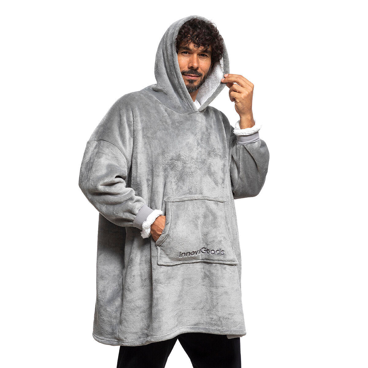 Batamanta Sudadera Oversize con Forro Polar